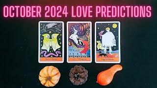 OCTOBER 2024 LOVE PREDICTIONS️|CHARM|TAROT PICK A CARD