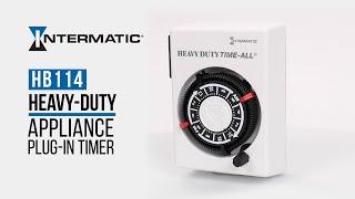 Introducing the HB114 Heavy-Duty Plug-In Timer from Intermatic