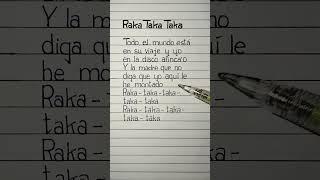 raka taka taka lyrics #rakatakataka #lyrics