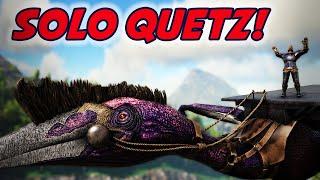 Solo Taming A Quetz | Soloing The Ark | #ArkSurvivalEvolved #SoloingTheArk | Ep6