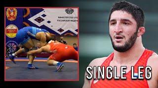 Sadulaev Left Side Single Leg Highlight