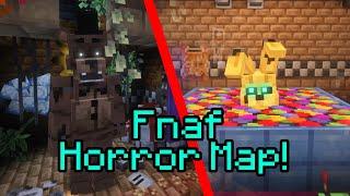 I made a HORROR PIZZERIA FNAF in MINECRAFT!