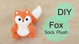 DIY Fox Sock Plush! | Step-by-Step Tutorial