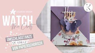 WATCH ME CRAFT | Umschlagstanze | Creative Depot | September 2024