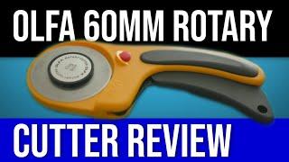 SLICE WITH PRECISION: OLFA Rotary Cutter Review - The Ultimate 60mm Cutting Tool!