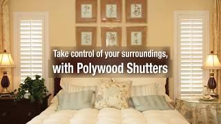 Sunburst Shutters-Control Noise & Distractions With Polywood Shutters