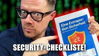 Die c’t-Security-Checklisten 2025 | c’t uplink