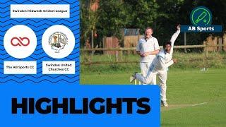 100 RUN+ WIN! Match Highlights | The AB Sports CC CC vs Swindon United Churches CC | Episode 4