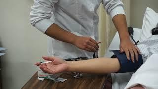 CNA Test: Skill 23 - Measures And Records Manual Blood Pressure