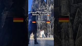 Germany Places You Must Visit Before You Die #travel