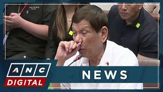 Dela Rosa: If you think Duterte's Senate admissions are enough evidence, charge him in court | ANC