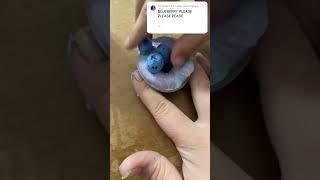 BLUEBERRY!!!#satisfying #slime #satisfyingvideo #slimevideo #calming #makingslime #mixingslime