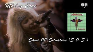 Mötley Crüe - Same Ol' Situation (S.O.S.) (Official Music Video) [HD/R Remastered]