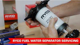 Ryco Fuel Water Separator Servicing