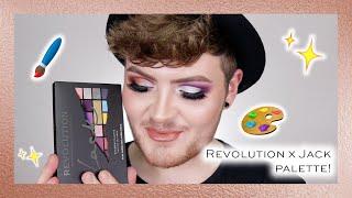 REVOLUTION | MAKEUP BY JAACK PALETTE - SWATCHES + EYESHADOW TUTORIAL