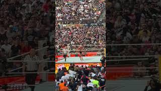 Logan Paul’s springboard moonsault at #wwe #summerslam #loganpaul #laknight #wrestling #fyp #like