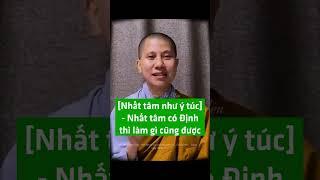 [Nhất tâm như ý túc] Nhất tâm có Định thì làm gì cũng được - SC. Giác Lệ Hiếu | Vườn An Yên