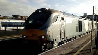 Chiltern rail 68012 departing Banbury with thrash and 5 tones!