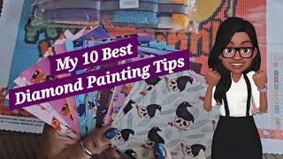 My 10 Best Diamond Painting Tips ️