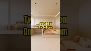 Two Children, One Bedroom Design