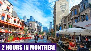 Walking in Downtown MONTREAL QC Canada | 2-Hour Virtual Walk Tour 2020