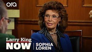 Sophia Loren Discusses Memoir, Clark Gable and More with Larry King Now