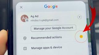 How to secure Gmail Account || Recommended actions in Google Account