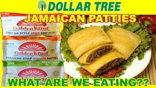 Dollar Tree ONE DOLLAR Jamaican Patties - WHAT ARE WE EATING?? - The Wolfe Pit