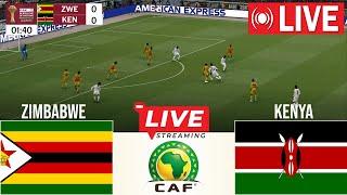  LIVE : Zimbabwe vs Kenya | African Cup of Nations qualifiers | Full Match Streaming