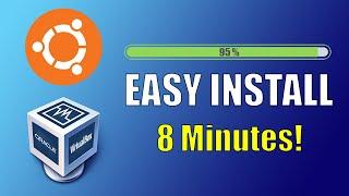 Install Ubuntu on VirtualBox in 8 Minutes! | Complete Beginner's Guide (2024)