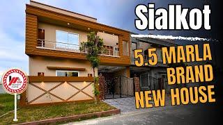 Stunning 5.5 Marla Brand New House for sale in Citi Housing Sialkot low price