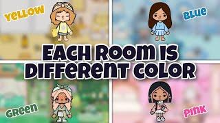 Each room is a different color  Toca boca house ideas  part 4 [ Toca Life World ]