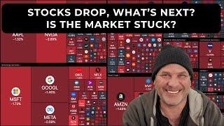 STOCKS DROP, WHAT'S NEXT - IS THE MARKET STUCK?