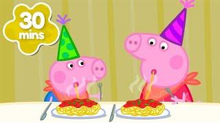 Grandpa Pig's Yummy Birthday Meal!   | Peppa Pig Full Episodes | 2 Hours of Kids Cartoons