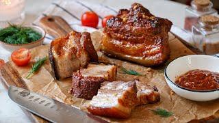 How To Make Oven Pork Belly. Very tasty and healthy pork belly!