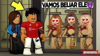 Fui PRESO na MESMA CELA QUE As MENINAS MANDRAKAS APAIXONADAS QUERENDO BEIJOS... BROOKHAVEN RP Roblox