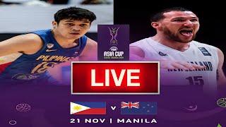  LIVE  PHILIPPINES  vs NEW ZEALAND  |  FIBA ASIA CUP QUALIFIERS 2025 | FULL GAME HIGHLIGHTS