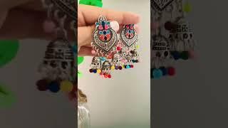 Indian earrings | Indian jewlery collection | trendy jewlery collection #shorts #tiktokvideo