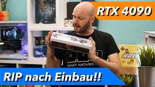 RTX 4090 Drama: 2000 Euro Fratze  Fehlersuche mit Chat | Gigabyte AERO OC Gaming PC Building