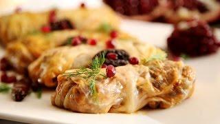 Armenian Pasuts Tolma - Vegan Recipe - Stuffed Cabbage Leaves Recipe - Heghineh Cooking Show