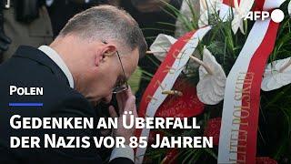 Polen gedenkt des Überfalls durch Nazi-Deutschland vor 85 Jahren | AFP