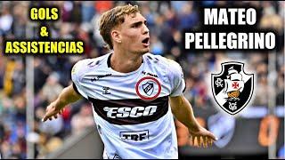 TODOS OS GOLS E ASSISTÊNCIAS DE MATEO PELLEGRINO EM 2024 (Opção de Mercado para o Vasco em 2025) 