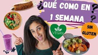 Menú Semanal Vegano y Sin Gluten  ¡Ideas Saludables para toda la semana!