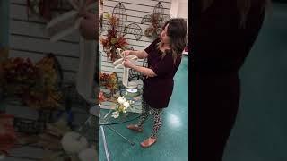 How to make fall lantern accent bows / DIY from Dee’s in Louisville