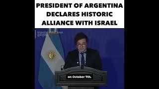 "You have in this President an ally." - Argentinian President Javier Milei