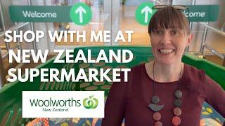 SUPERMARKET SHOPPING IN NEW ZEALAND   SHOP WITH ME IN WOOLWORTHS NZ  AVERAGE WEEKLY SHOP IN NZ