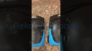 Rekd knee pads and gold vital griptape from skatehut