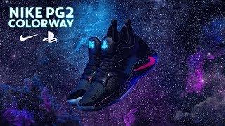 NIKE Play Station Paul George #PG2 Colorway Futuristic Sneaker 02/10/2018 - First Look