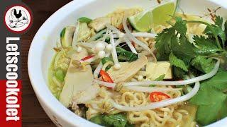 Healthy Chicken Soup Asian Style