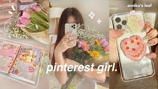 pinterest girl summer GLOW UP makeup routine, aesthetic iphone, journaling, recipes, piercing tour